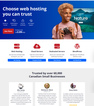 Web Hosting Canada