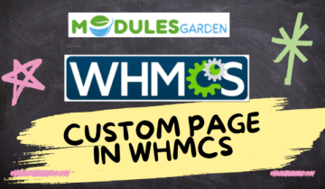 Custom page in whmcs