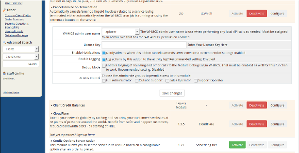 How do cancel any invoice in WHMCS