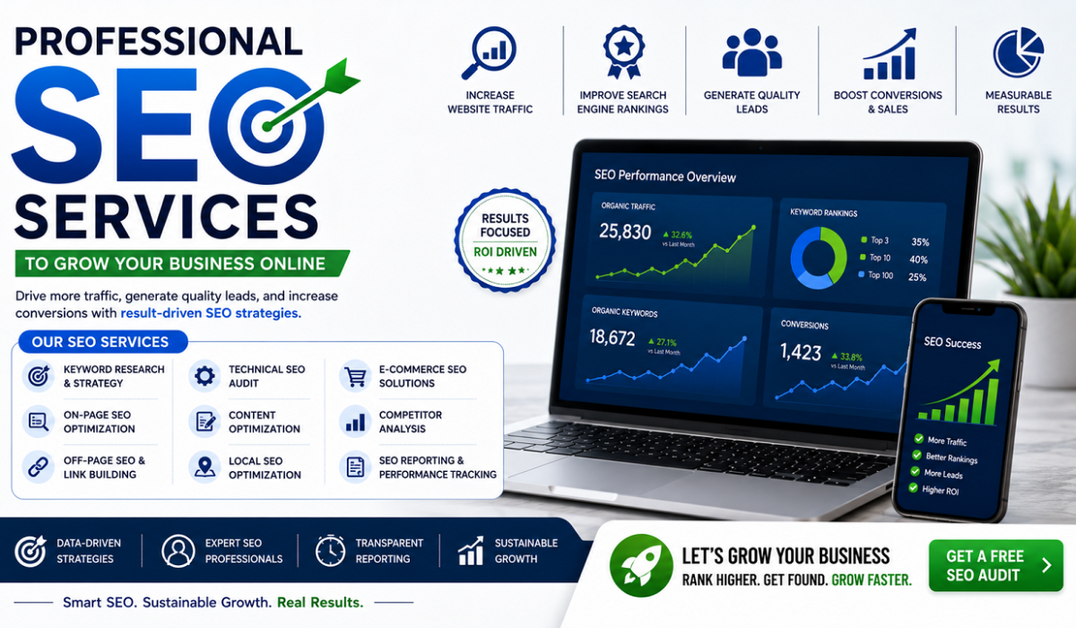 Professional SEO Services to Grow Your Business Online